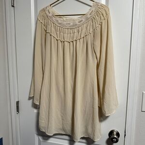 Boho style mini dress